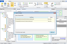 Project export results Doctrine definition files export results