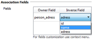 Modifying foreign key, inverse field, for Doctrine association