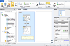 Select Doctrine2 bundle tool in Skipper visual model