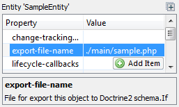 Define Doctrine2 schema definitions export path in Skipper