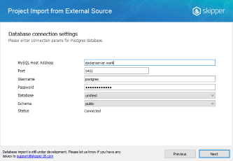 Wait for Laravel Eloquent project import