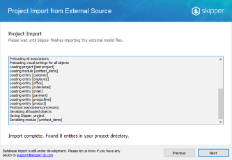 Generated diagram of imported Laravel Eloquent Bug Tracker model