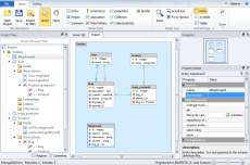 New MongoDB ODM entity created in Skipper visual model