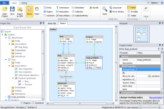 New MongoDB ODM association created in Skipper visual model