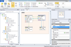 Diagram of imported MongoDB ODM Bug Tracker project