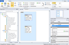 New entity created New MongoDB ODM entity created in Skipper visual model