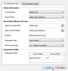 New Propel association wizard in Skipper