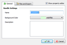 Configure new package Configure new Propel package in Skipper visual model