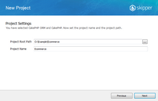 Set project name and directory Set Propel project name and directory