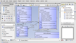 Enterprise Architect UML ERD screenshot