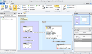 Extended ER diagram screenshot automatically generated by Skipper