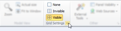 Skipper Grid Settings in ribbon