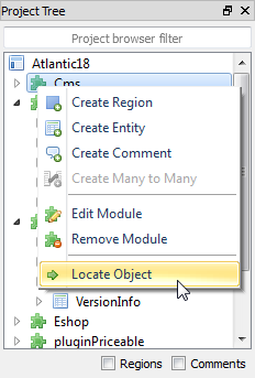 Skipper object location Object location