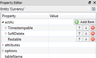 ORM Attributes shown in Skipper ORM property editor
