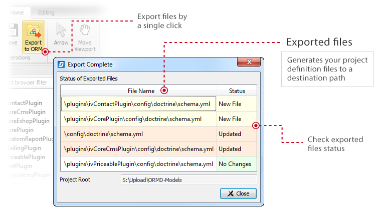 Skipper schema definitions export