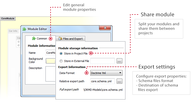 Skipper module editor