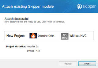 Import to Project - confirm import Skipper Import to Project - confirm import