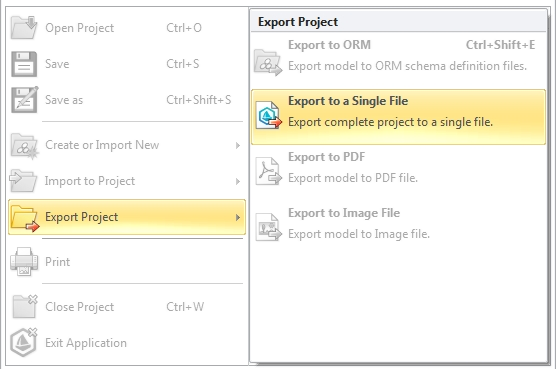 Export to a single file from full license Skipper
